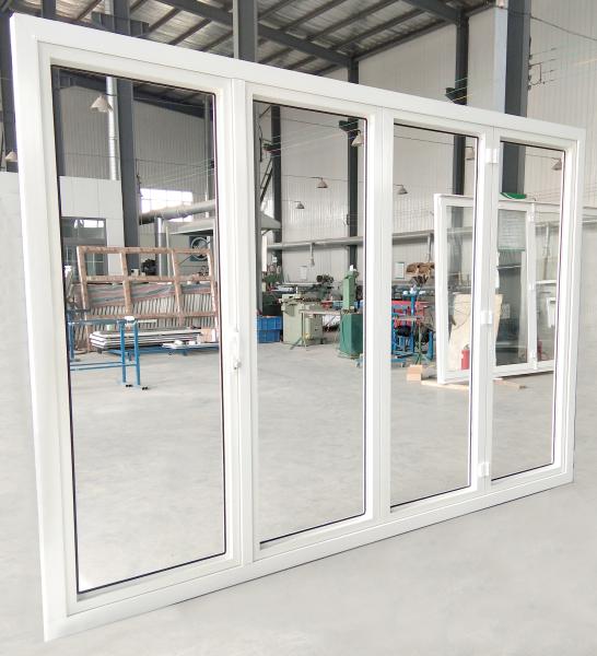 Quality Swing PVC Decorative Door Soft Plastic High Speed Stack Upvc Folding Door for sale