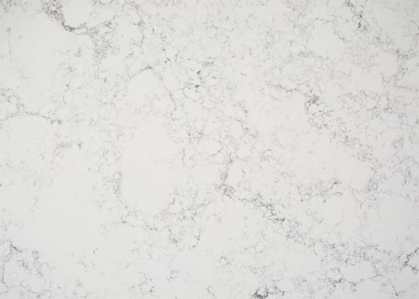Quality Artificial Quartz Slabs Kitchen Table Top Quartz White Artificial Sparkle for sale