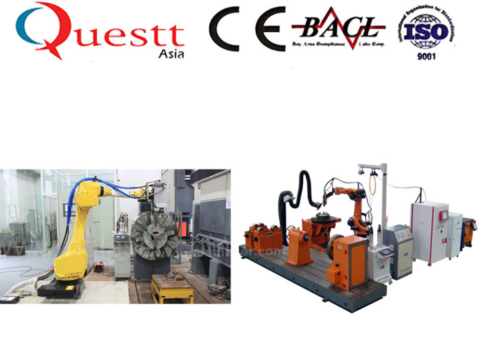 High Power Laser Cladding Machine Hardening For Roll Mold Shaft 48 HRC