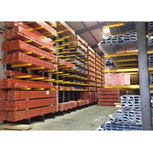 Structural Cantilever Rack Customized Dimension Galvanized Spray Painting Finish