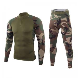 China Men Combat Tactical Fleece Sport Thermal Underwear Warm Outdoor Hunting on sale