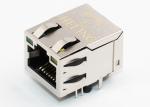1 x 1 Shielded RJ45 Magnetic Jack 30 U" / 50 U" Gold Plating Contact Terminal