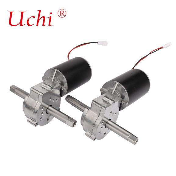 Quality Walking Machine Brush DC Worm Gear Reducer Motor for sale