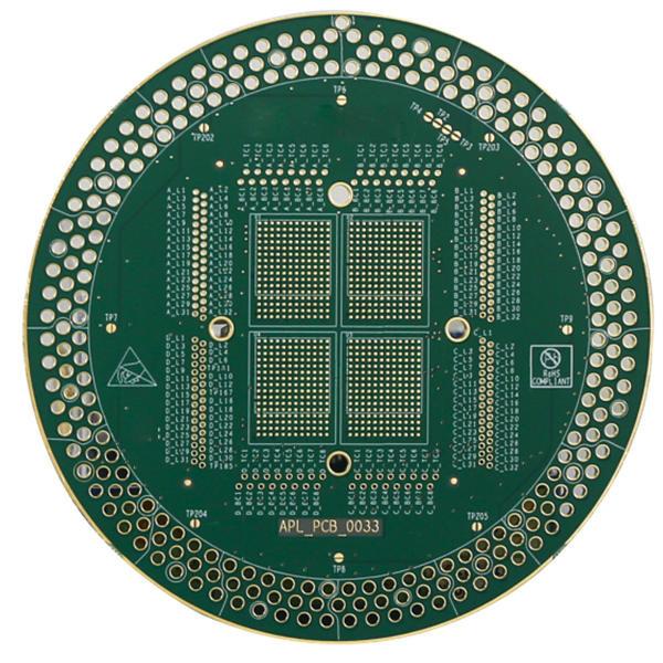 Quality 6L 2OZ Multilayer Printed Circuit Board FR4 TG135 Multi Layer Pcb Green Solder Mask for sale