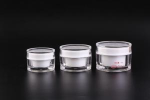 Thick Wall Dual Structure Cosmetic Cream Jars Upgrade Elegance