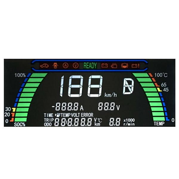 TN Negative Transmissive LCD Display With Ultra Wide Operating Temperature OEM