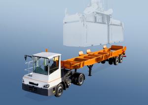 Buy cheap 40t Payload Low Speed 2 Axles 40ft Terminal Container Chassis product