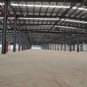 Buy cheap Q355B Curved Warehouse Roof Structure 120mm Welding Wind Resistant product