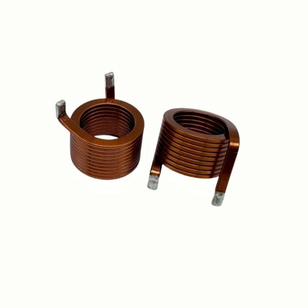 Air Core Copper Flat Wire Induction Choke Coils for High Current Power Inductor Choke