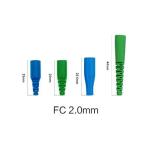 APC Simplex Fiber Optic Connector Single Mode Length Customized