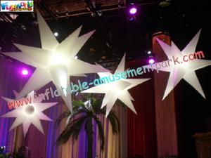 China Inflatable Star Decoration with led light or common light (white color) for Exhibition on sale
