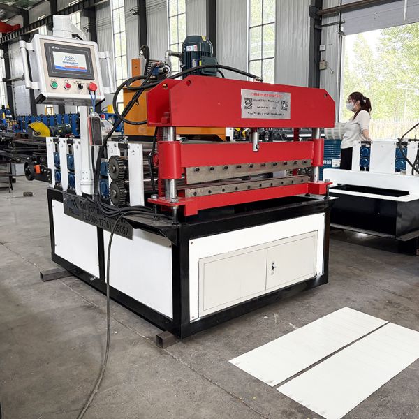 PPGI and GI Steel Coil Sheet PLC Control Cut to Length Forming Machine