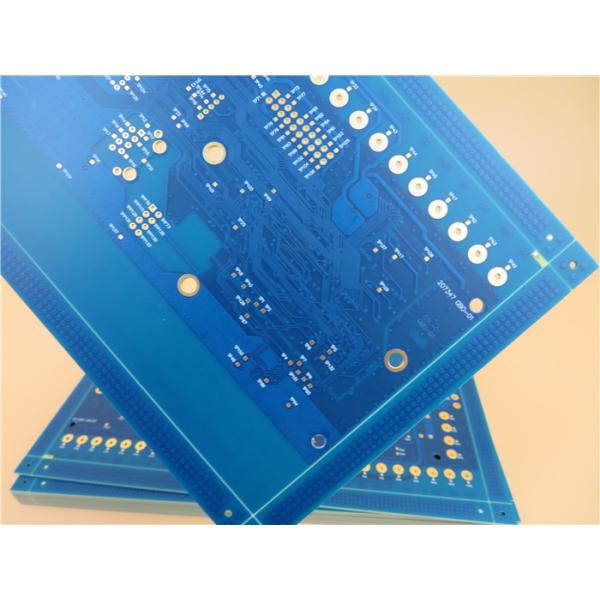 Matt Blue 50 Ohm Impedance Controlled PCB for Medical Equipment