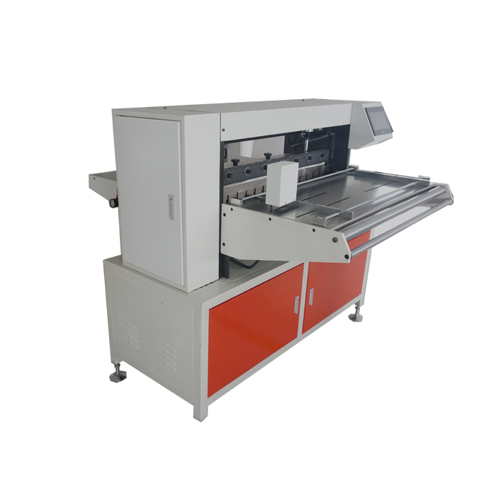 Computerized HEPA Filter Pleating Machine 1KW Knife Paper Pleating Machine 1300mm Working Width