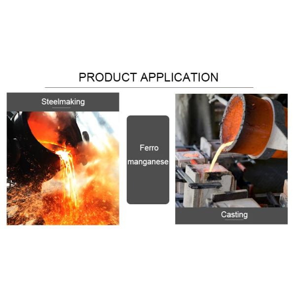 Medium Low Carbon FeMn 70/75 Ferromanganese For Steelmaking