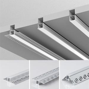 Buy cheap Embedded 24VCeiling Edge Lighting SMD White Led Aluminium Profile For Foyer Kitchen product