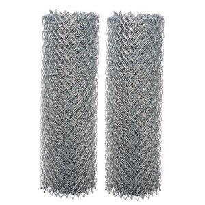 China 10 Ft Chain Link Security Fence Weave Removable With Round Post on sale