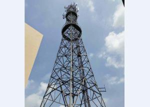 Buy cheap High Durable Life Microwave Tecommunication Tower lattice type product