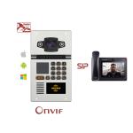 ONVIF Apartment Video Intercom Smart Home Security System With Keypad