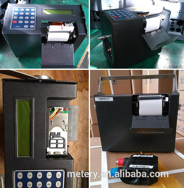 Portable SD Card ultrasonic flow meter with built-in printer MT100PU