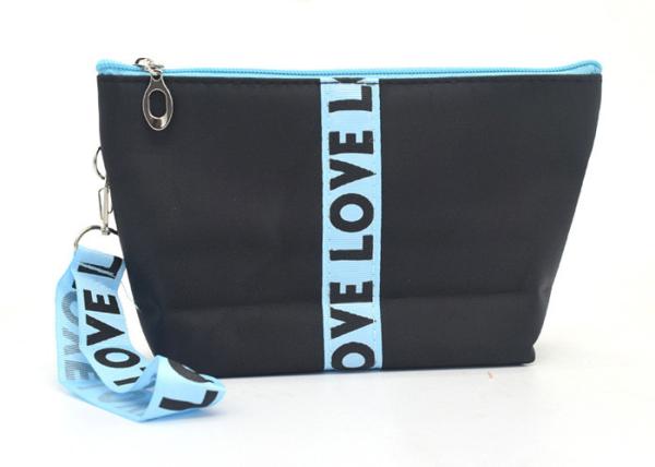Quality Portable Designed Small Makeup Bag , Makeup Brush Bag For Tavelling for sale