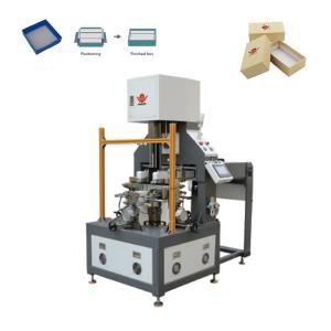 Buy cheap Rigid Box Forming Machine / Servo Box Wrapping Machine product