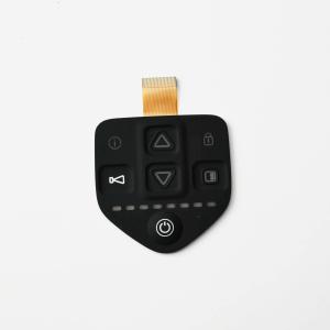Buy cheap Flexible Custom Silicone Rubber Keypads With Silk Printing Laser Etching Logo product