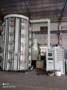 China Metal Fully Automated Production Line Vacuum Coated Machine For Gold Color on sale