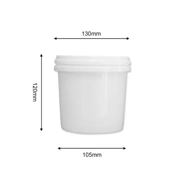 Customized Stackable Plastic Buckets With Lids For Space Saving Storage