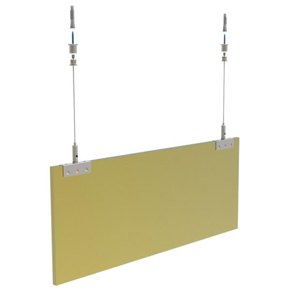 Adjustable Acoustic Ceiling Suspension System U-shaped Clip Panel Ceiling