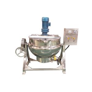 Buy cheap China heating jacketed kettle gas cooking pan cooking vat Liter electric oil steam double jacketed cooking pot kettle product