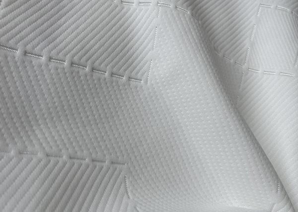 Quality Yarn Dyed Polyester Mattress Fabric Jacquard 100 Polyester Knitted Fabric for sale
