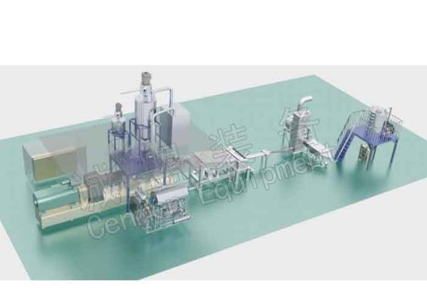 Quality Reciprocating Kneader Single Screw Extruder Machine High Output Easy Operation for sale