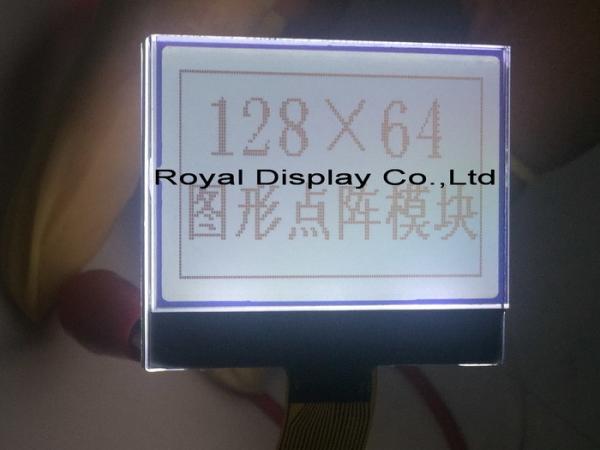 Quality 3.3V Power Supply Dot Matrix Lcd Module With ST7565R 128X64 Dot AA=34.53*21.73mm RYG12864M for sale