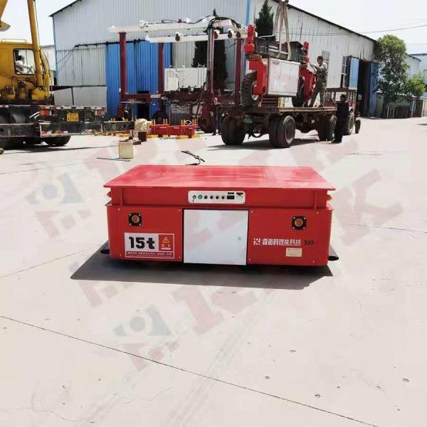 Quality Steerable Self Propelled Material Transfer Cart 15 Tons Heavy Load for sale