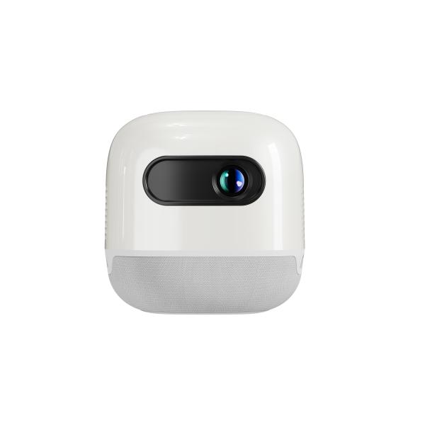 Quality FLYIN M2 Android mini square DLP projector portable with built-in battery 4K outdoor camping proyector for sale