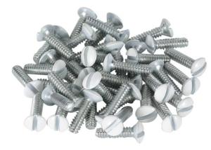 Buy cheap Dacromet Long Electrical Outlet Screws SS314 Long Plug Socket Screws product