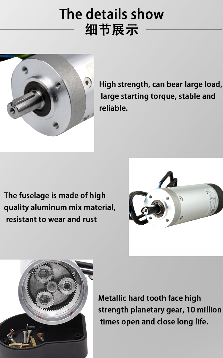 12A 9600 PPR 23N.M Three Phase Servo Motor Waterproof