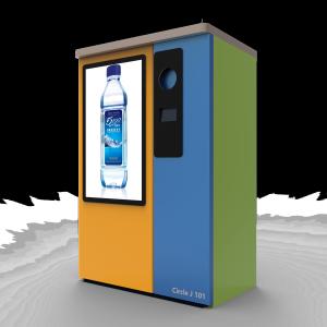 Buy cheap Clinic 32&quot; Touch Screen Bottle Reverse Vending Machine With Compressor product