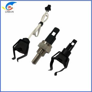 China Pipe Strap G18 Clip On Temperature Sensor 100K 1% 4250 For Central Heating Boilers Compressors Home Water Systems on sale