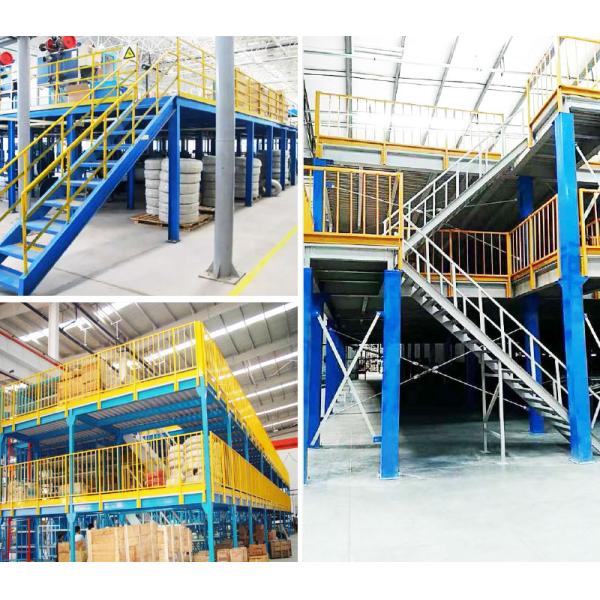 Steel Structure Platform Mezzanine Floor Platform Warehouse Storage Rack