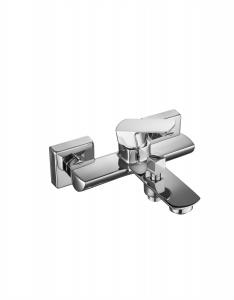 Buy cheap Brass Wall Mounted Shower Mixer Taps Faucet Polished With Adjustable Temperature T8031 product
