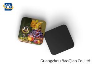 Flip Effect 3D Lenticular Coasters Customized Placemats Waterproof For GIft