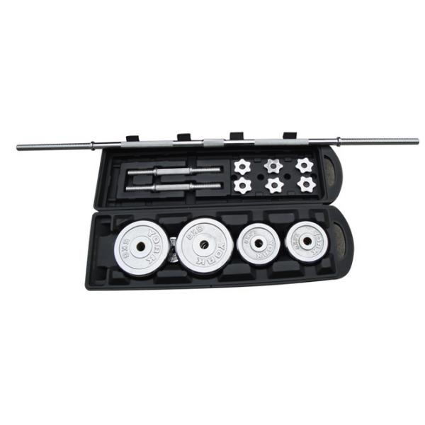 sets 50kg electroplating adjustable weight lifting dumbbell barbell
