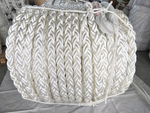 Polypropylene Mooring Rope 8/12 Strand 32mm 38mm 40mm