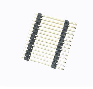 Buy cheap DIP Type Dual Plastic Double Row 2.54mm Pin Headers Socket L=38mm 2*14 PIN product
