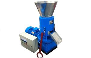 Small Biomass Energy Flat Die Pellet Making Machine For Home Use