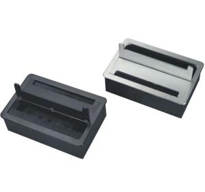 Buy cheap Multifunctional Aluminum Alloy Desktop Clamshell Box / Double Open Brush Box product