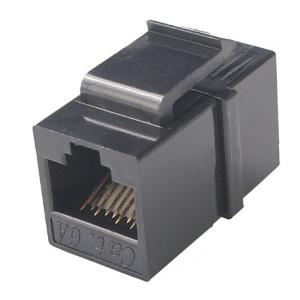 Unshielded RJ45 Cable Coupler Single Port Adaptor Without Transformer