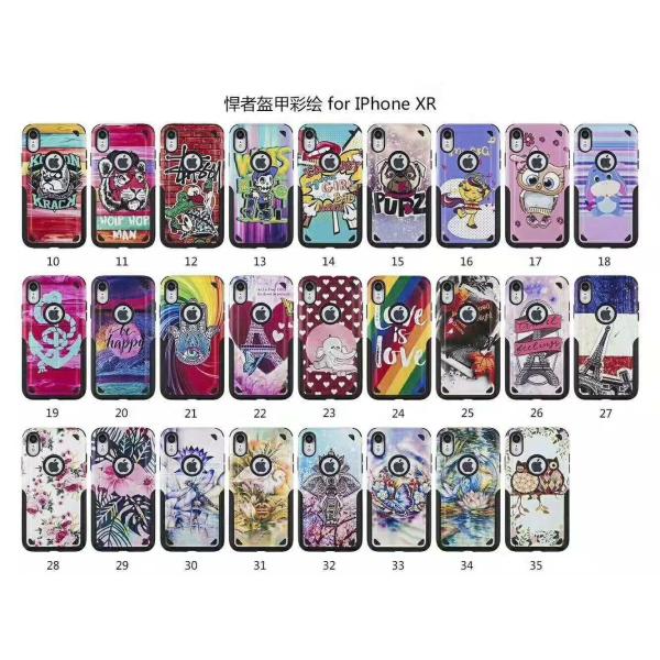 Can Custom Colorful Paiting 2 in 1 PC TPU Armor Case Back Cover for Oppo Phones A37 A39 A57 A59 F1S A77 F3 F5 A71